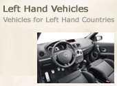 Left Hand non Japanese Vehicles